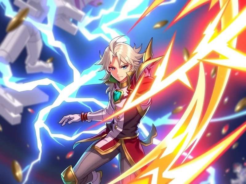 Lightning Legend Game Hero Character